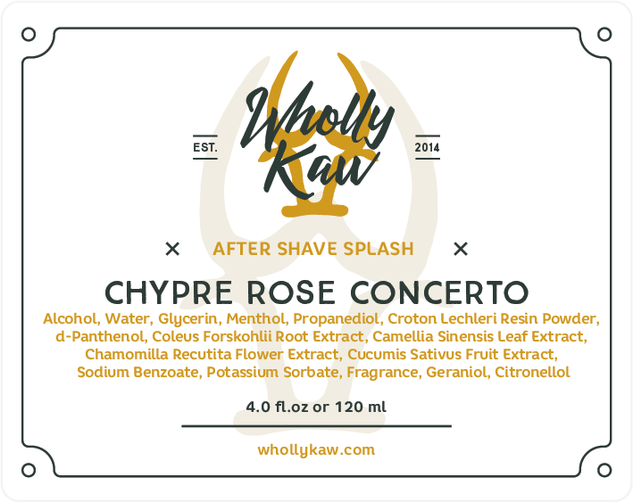 Chypre Rose Concerto Aftershave Splash