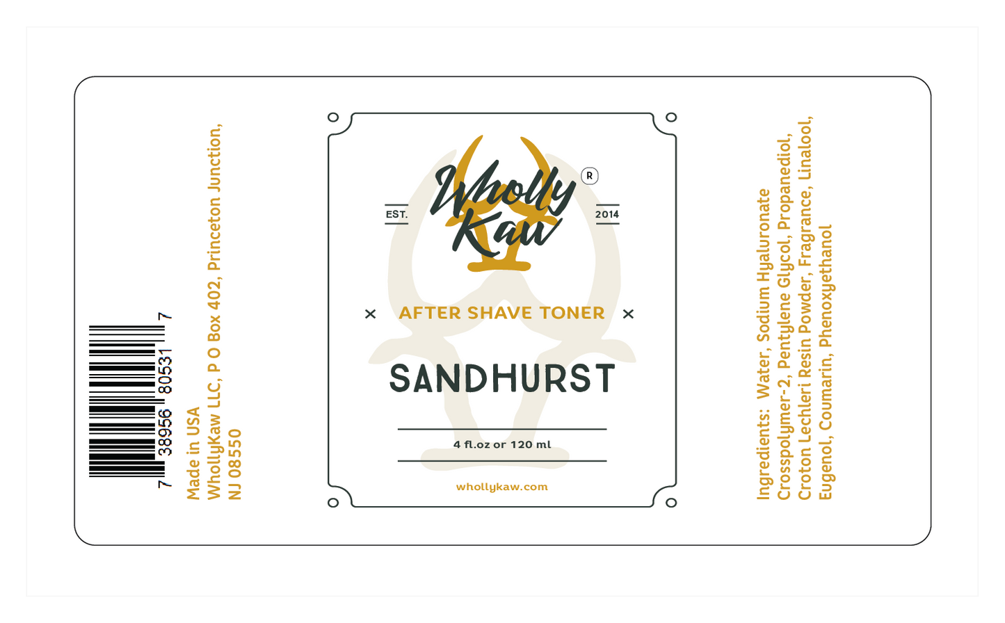Sandhurst Aftershave Toner