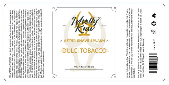 Dulci Tobacco Aftershave Splash