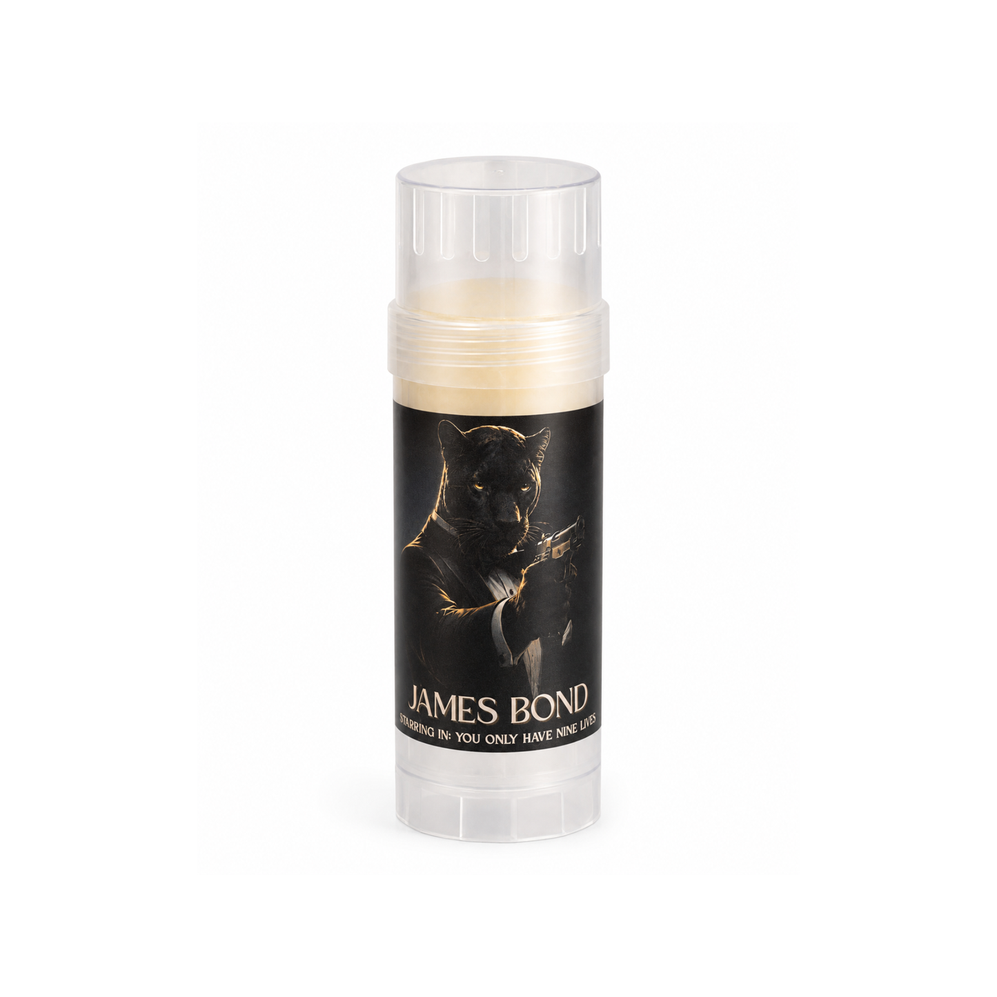 James Bond Starring in: You Only Have Nine Lives Shave Stick