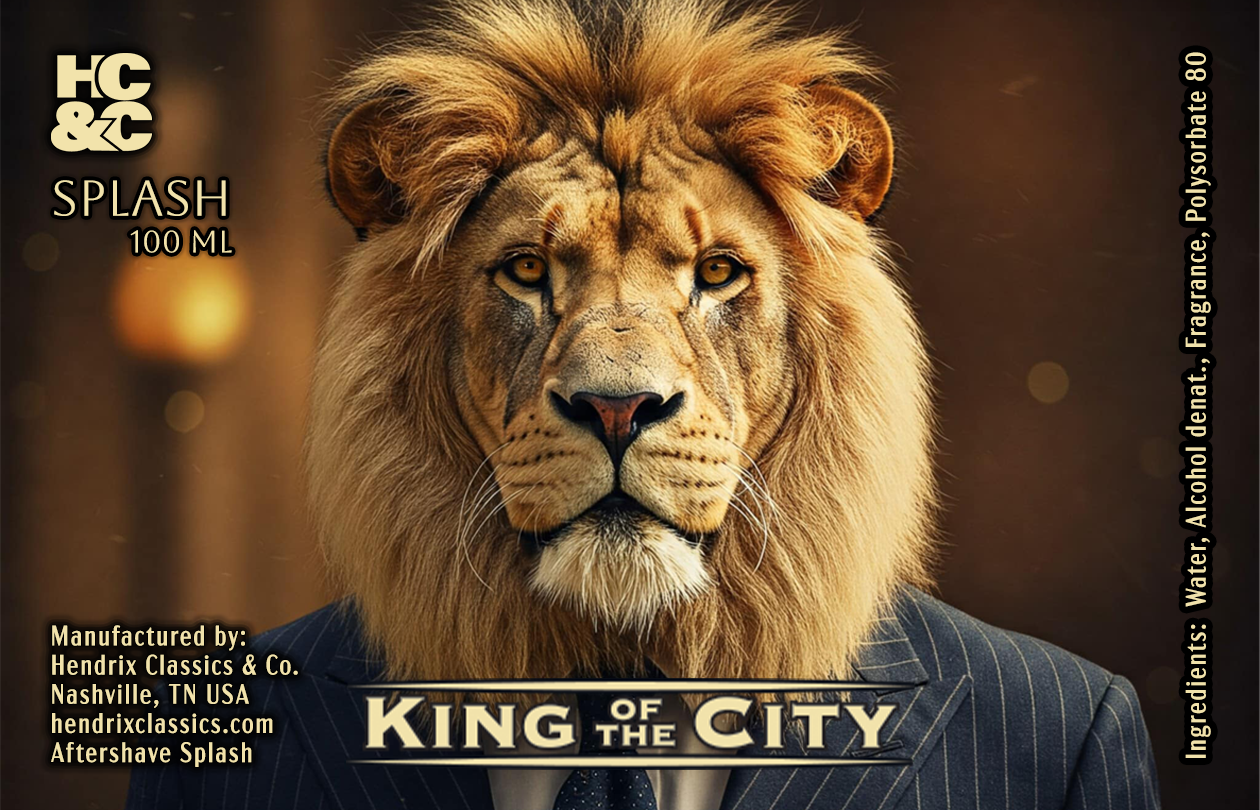 King of the City Aftershave Splash
