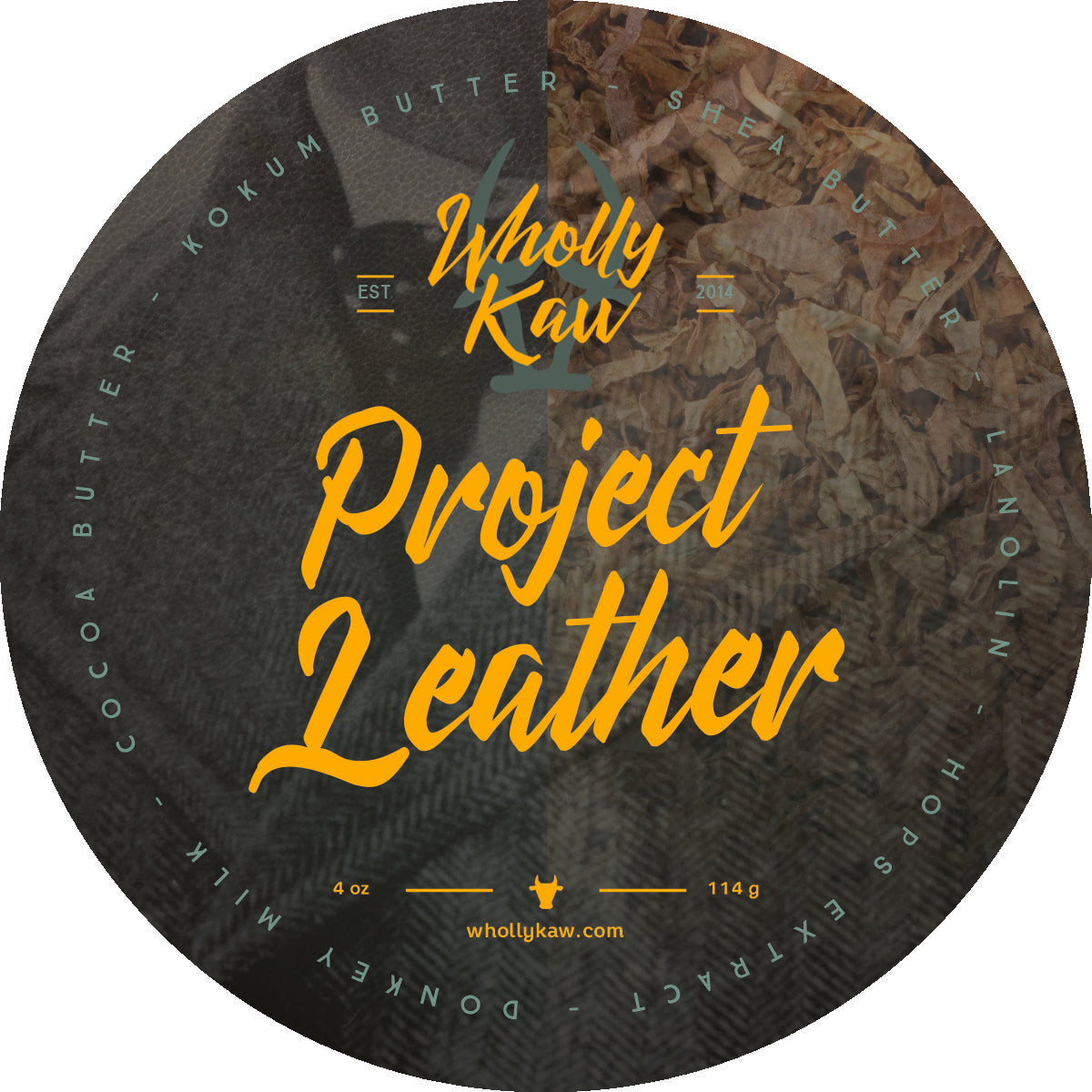 Project Leather Shave Soap