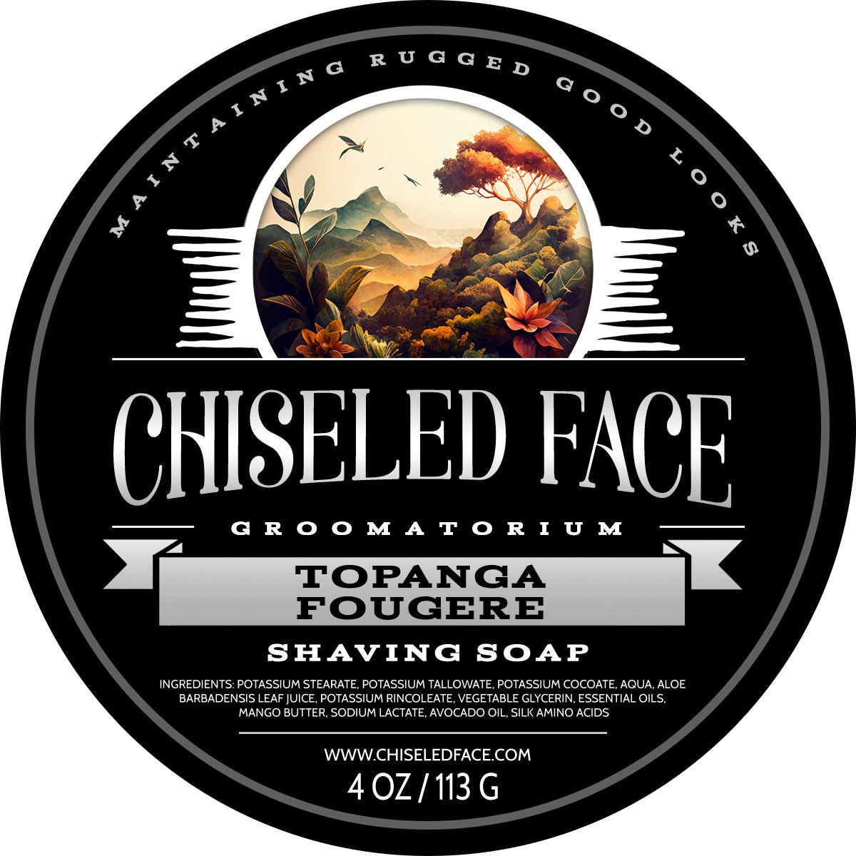 Topanga Fougère Shave Soap