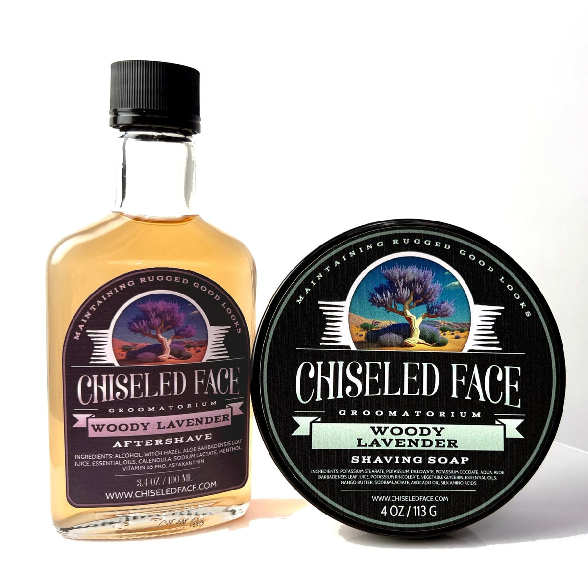 Woody Lavender Shave Soap
