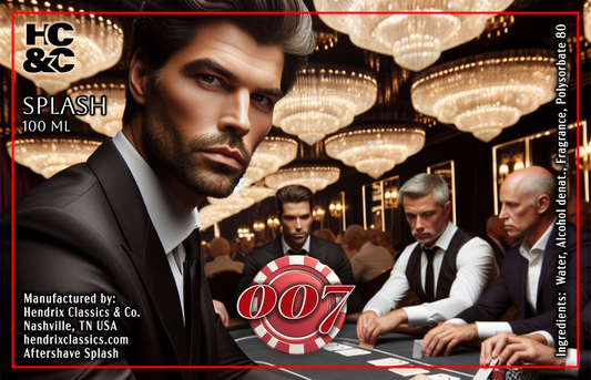 007 Aftershave Splash