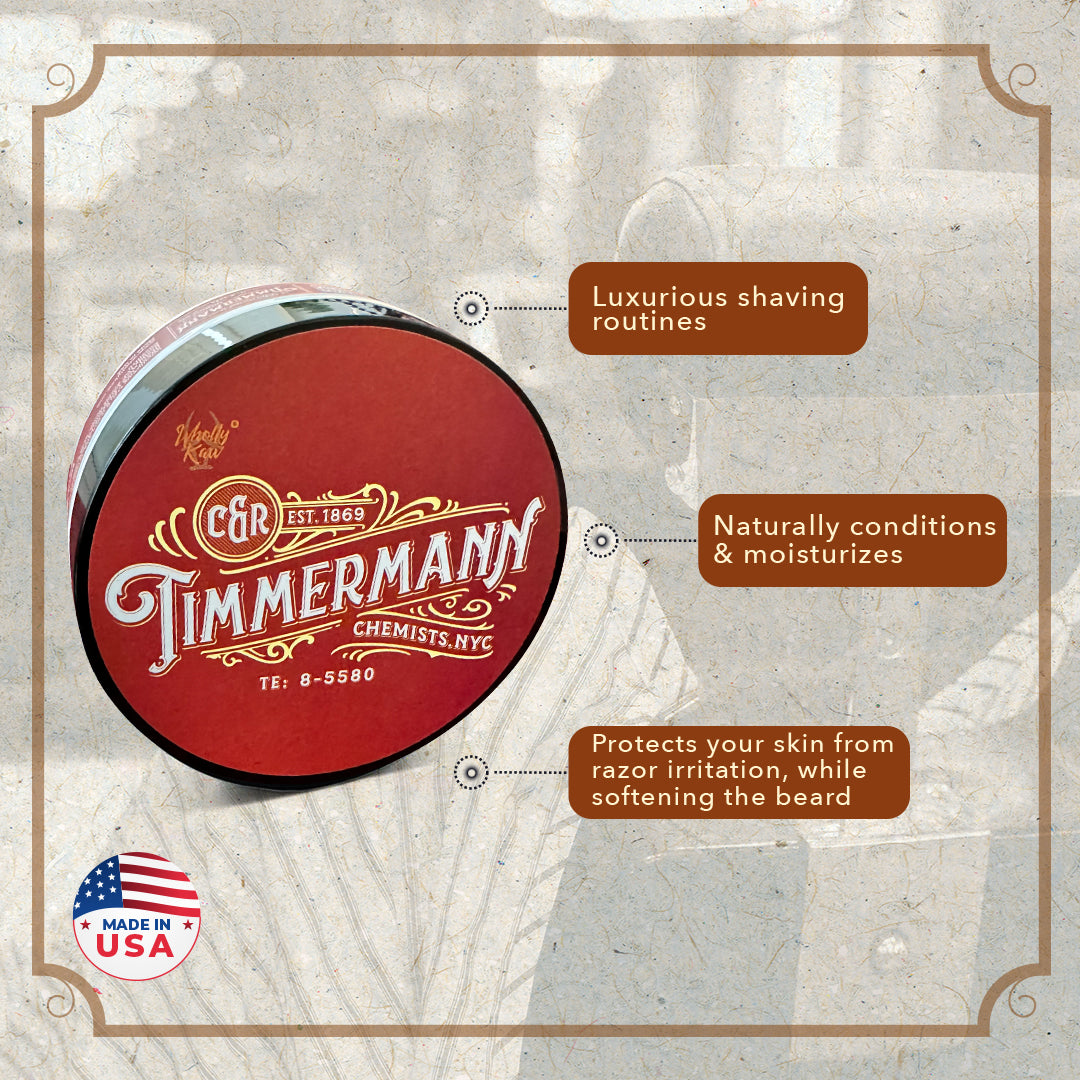 Timmermann Red Label 1869 Shave Soap