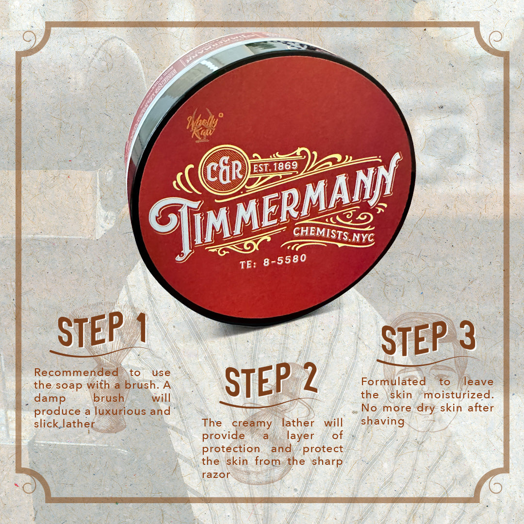 Timmermann Red Label 1869 Shave Soap