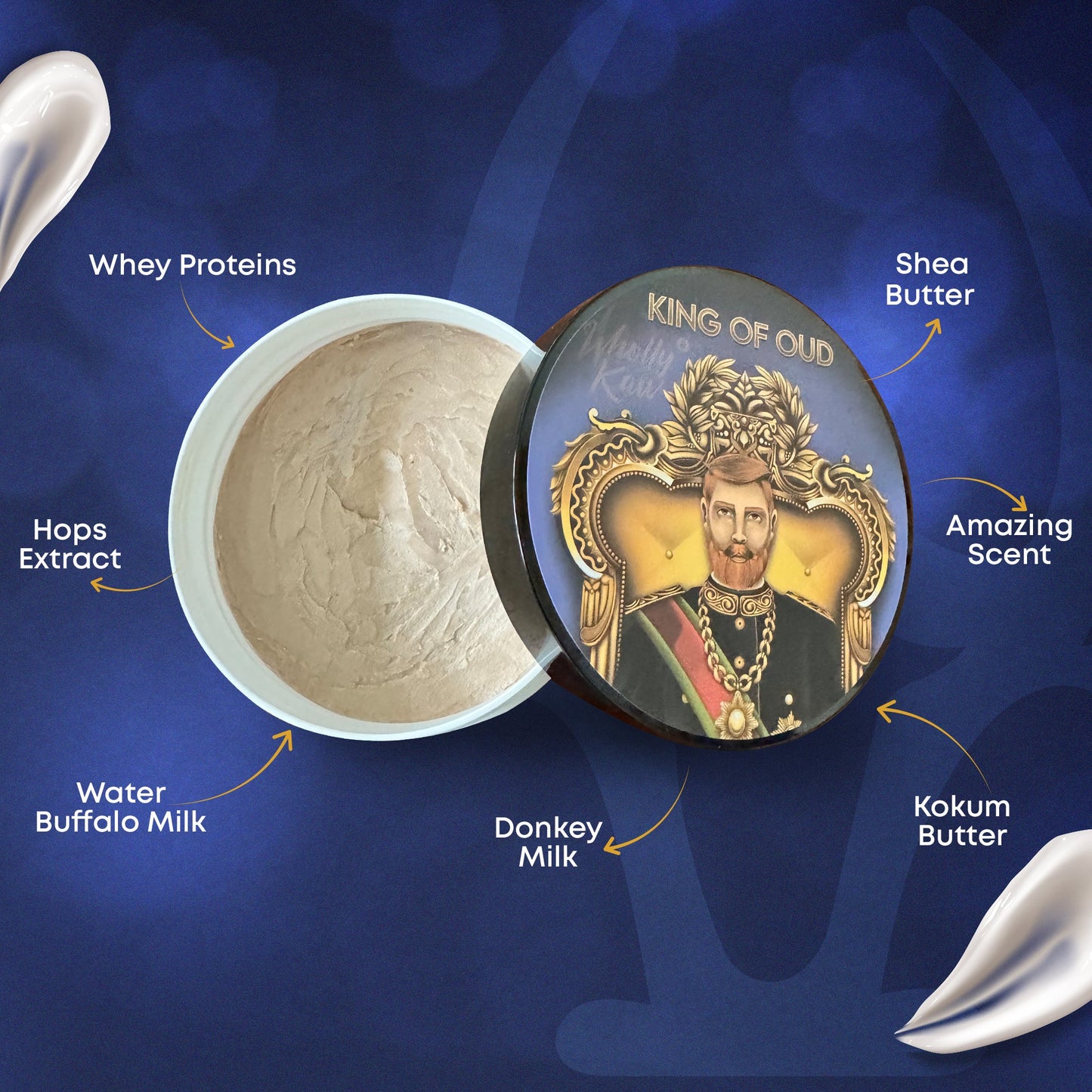 King of Oud Shave Soap