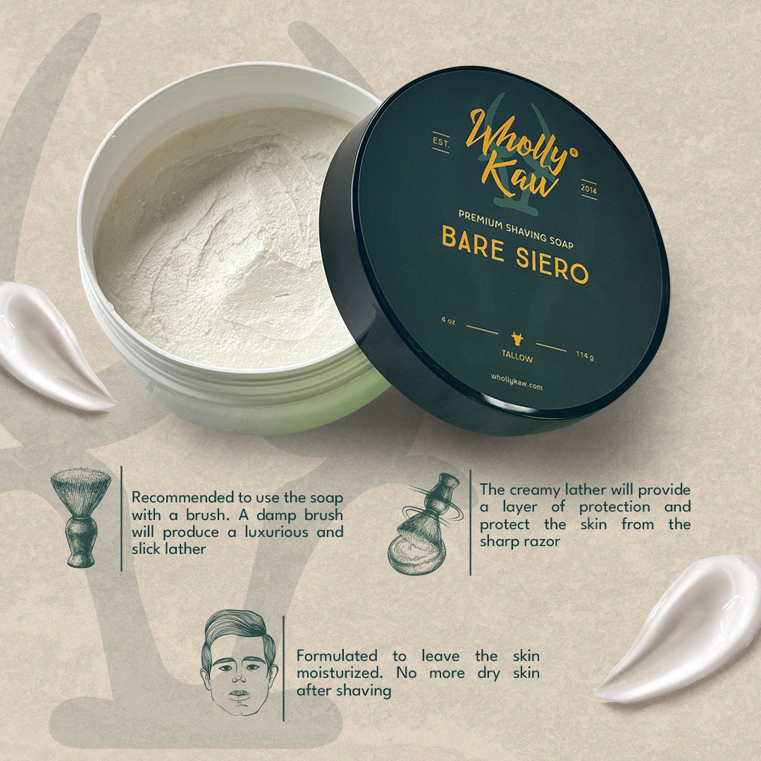 Bare Siero Shave Soap