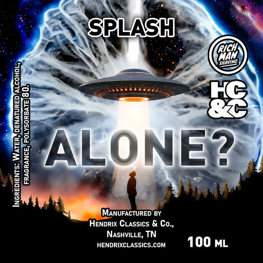 Alone? Aftershave Splash