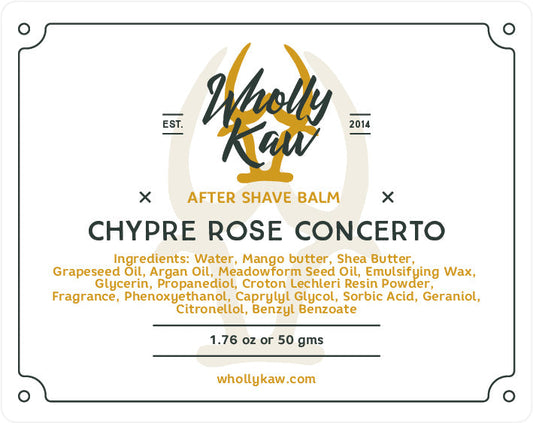 Chypre Rose Concerto Aftershave Balm