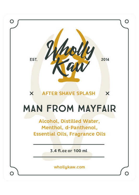 Man from Mayfair Aftershave Splash