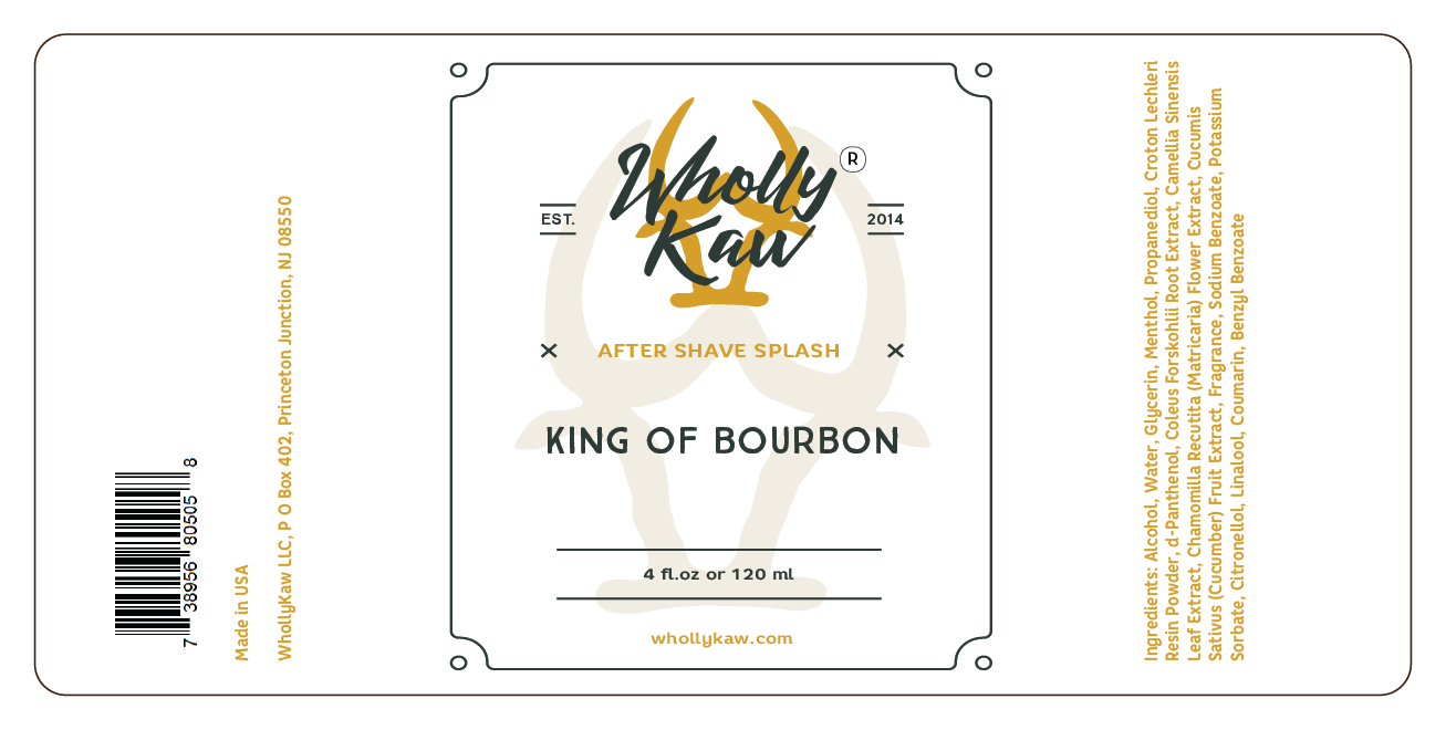 King of Bourbon Aftershave Splash