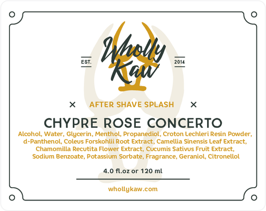 Chypre Rose Concerto Aftershave Splash