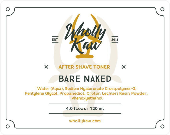 Bare Naked Unscented Aftershave Toner