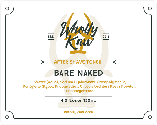 Bare Naked Unscented Aftershave Toner