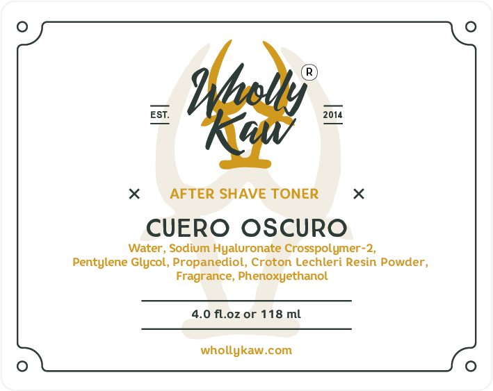 Cuero Oscuro Aftershave Toner