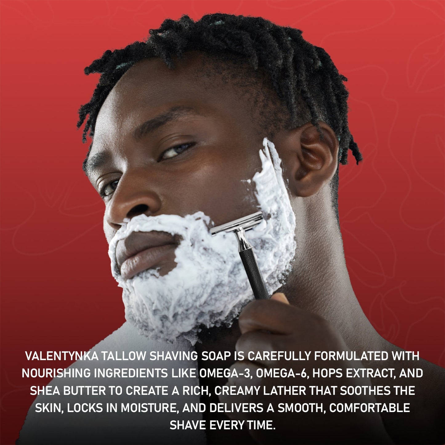Valentynka Shave Soap