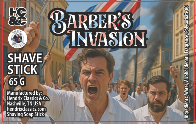 Barber's Invasion Shave Stick