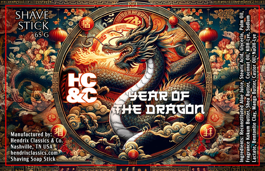 Year of the Dragon Shave Stick