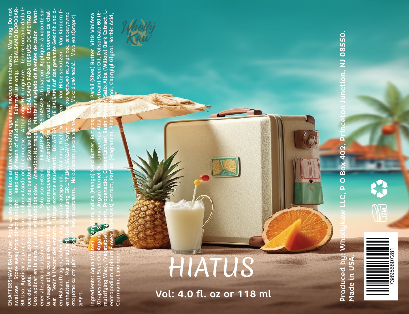 Hiatus Aftershave Balm