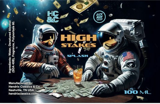 High Stakes Aftershave Splash