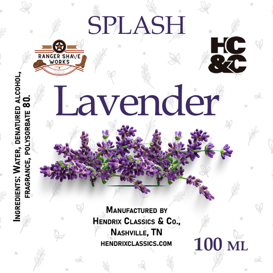 Lavender Aftershave Splash