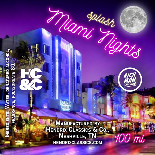 Miami Nights Aftershave Splash