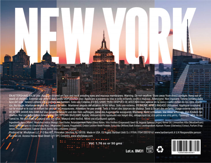 New York Aftershave Balm
