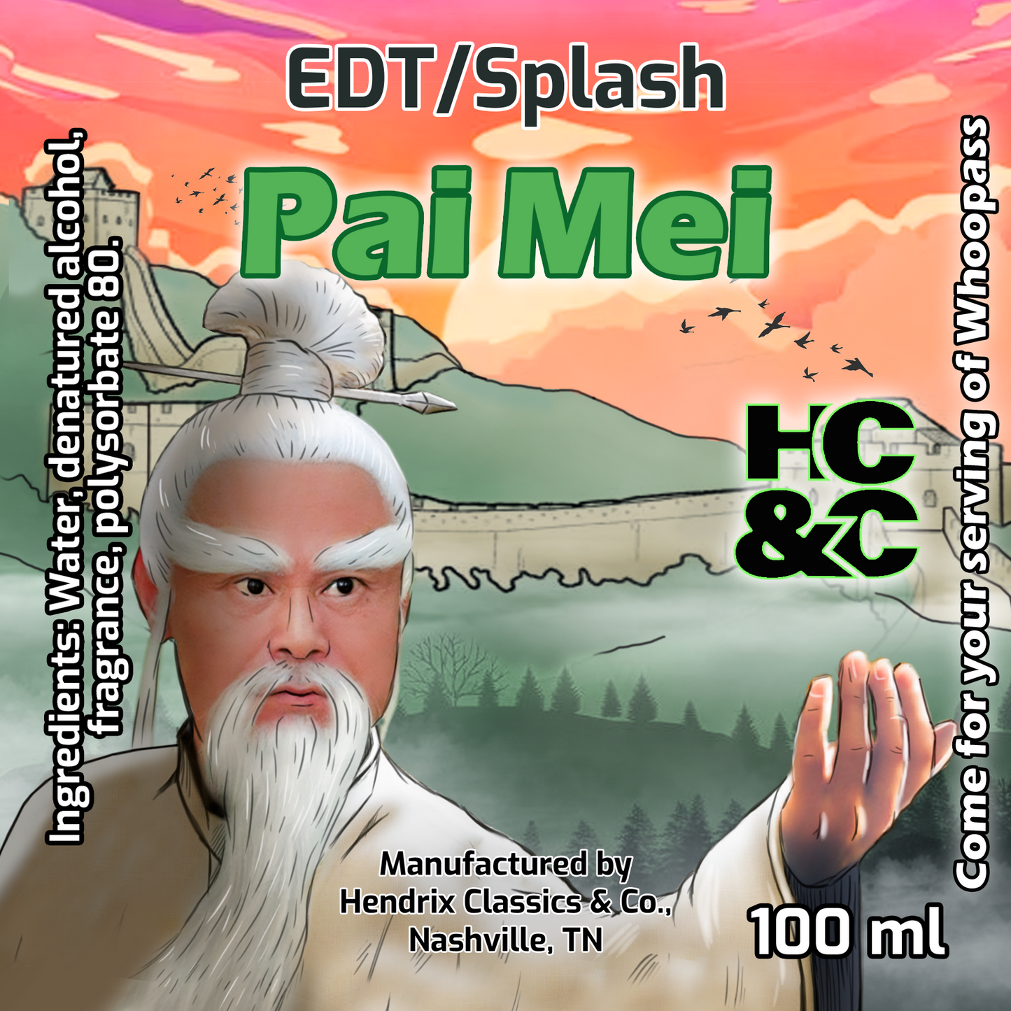 Pai Mei Aftershave Splash