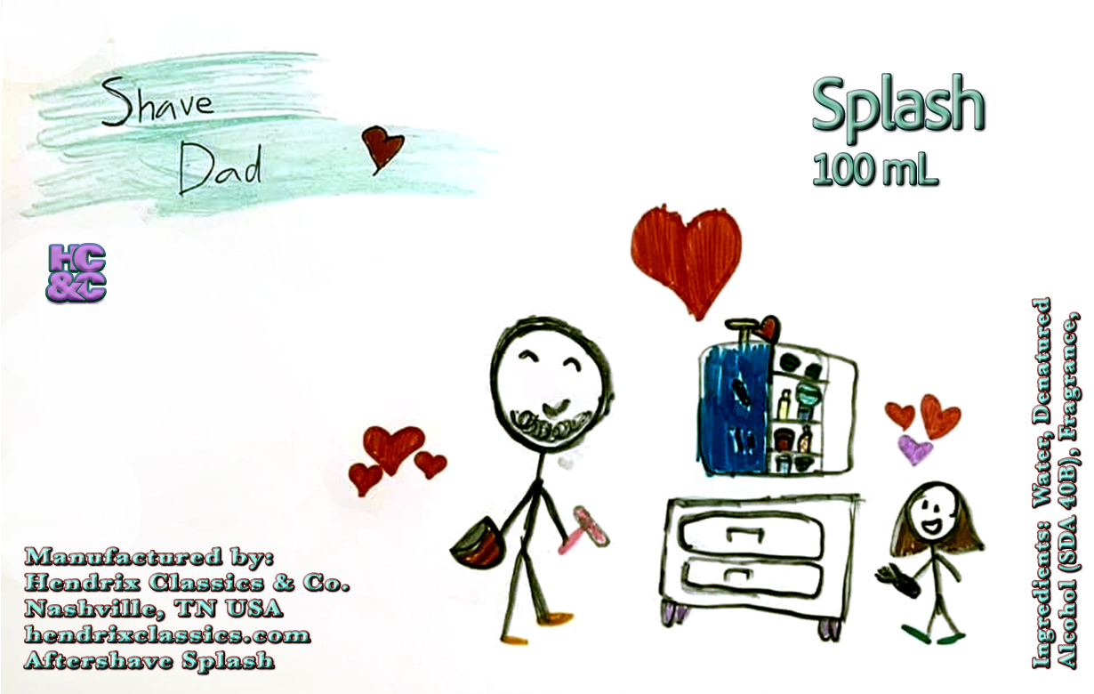 Shave Dad: Kid's Edition Aftershave Splash