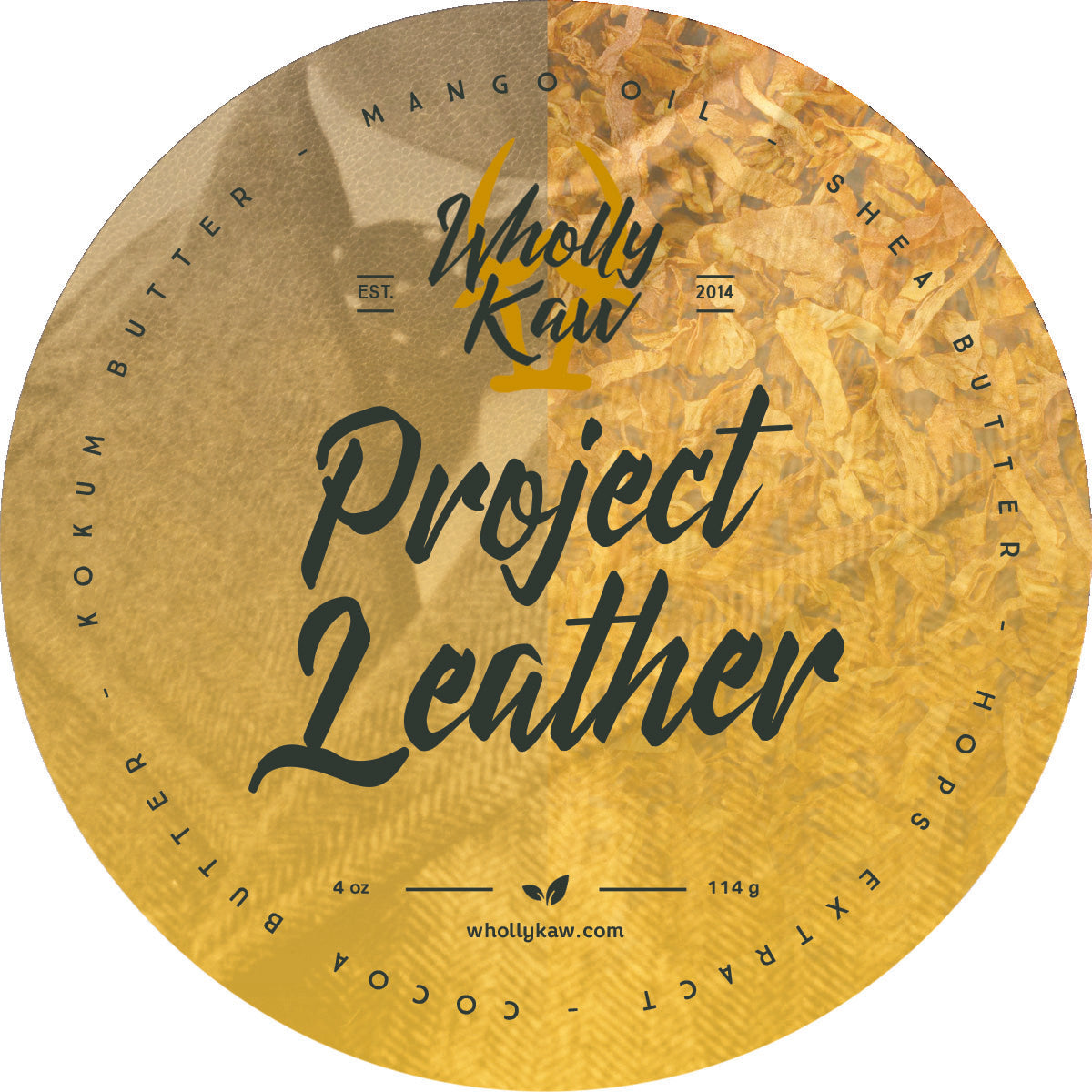 Project Leather Shave Soap