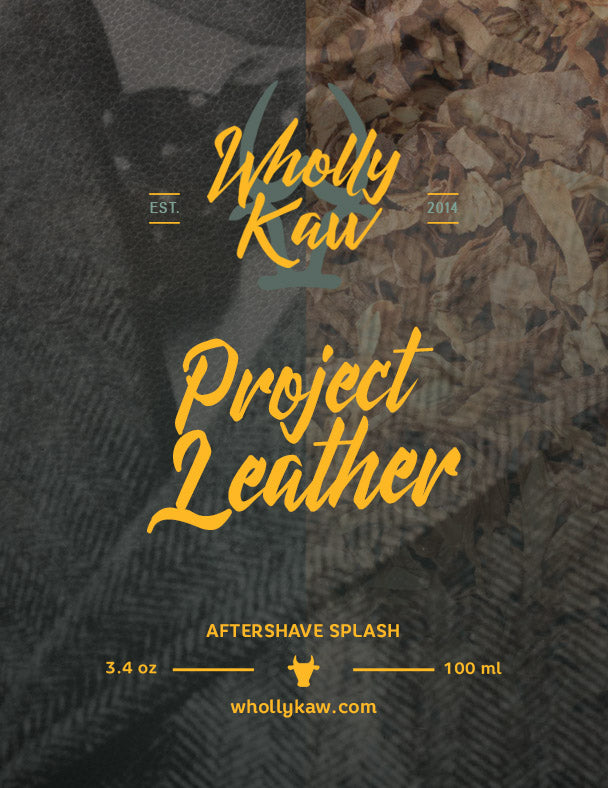 Project Leather Aftershave Splash