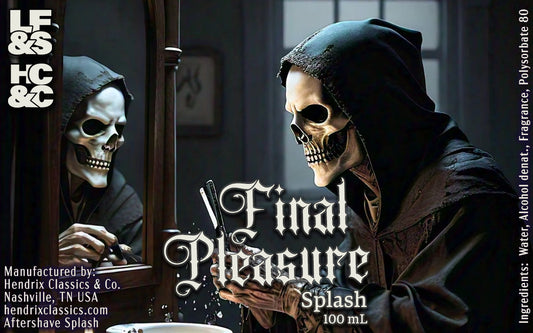 Final Pleasure Aftershave Splash