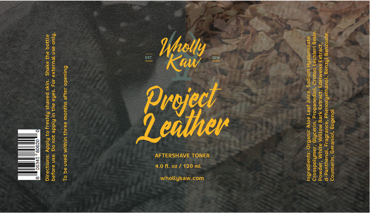 Project Leather Aftershave Toner