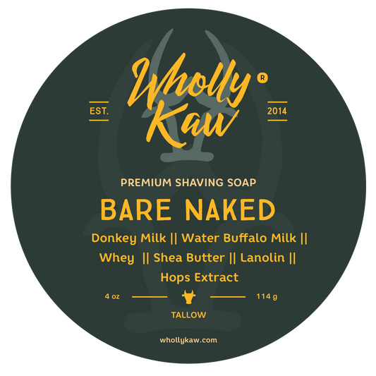 Bare Naked Unscented Shave Soap