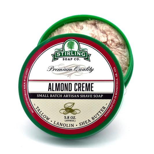 Almond Creme Shave Soap