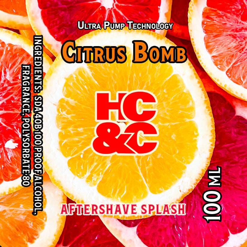 Citrus Bomb Aftershave Splash