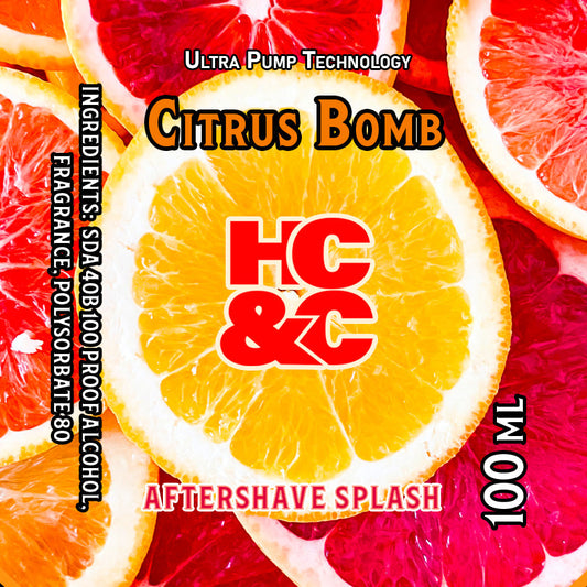Citrus Bomb Aftershave Splash