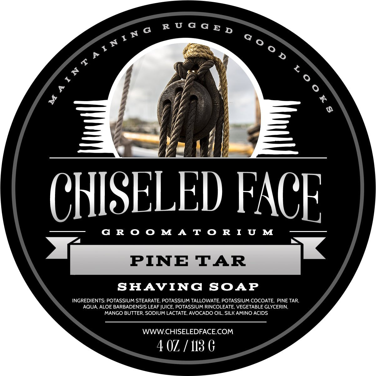 Pine Tar Shave Soap