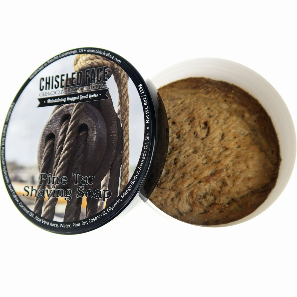 Pine Tar Shave Soap