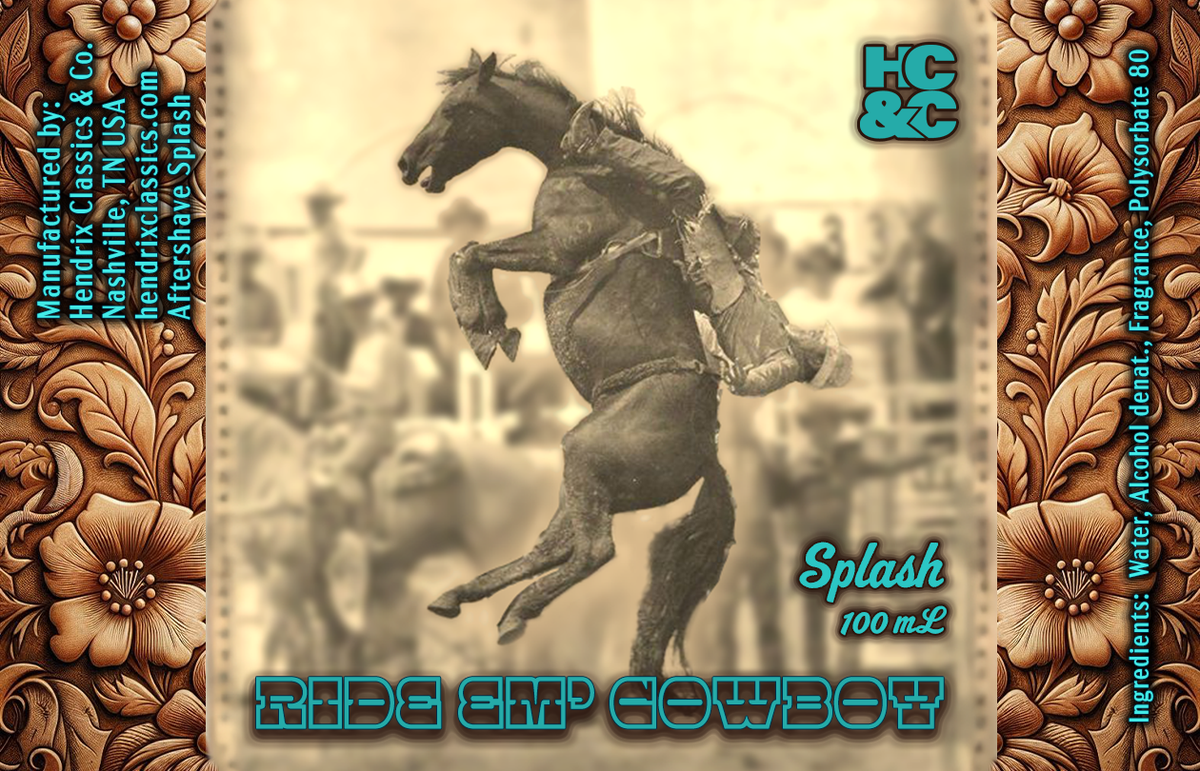 Ride 'em Cowboy Aftershave Splash