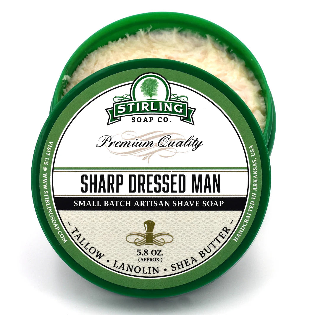 Sharp Dressed Man Shave Soap