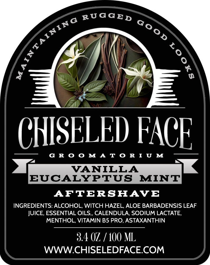 Vanilla Eucalyptus & Mint Aftershave Splash
