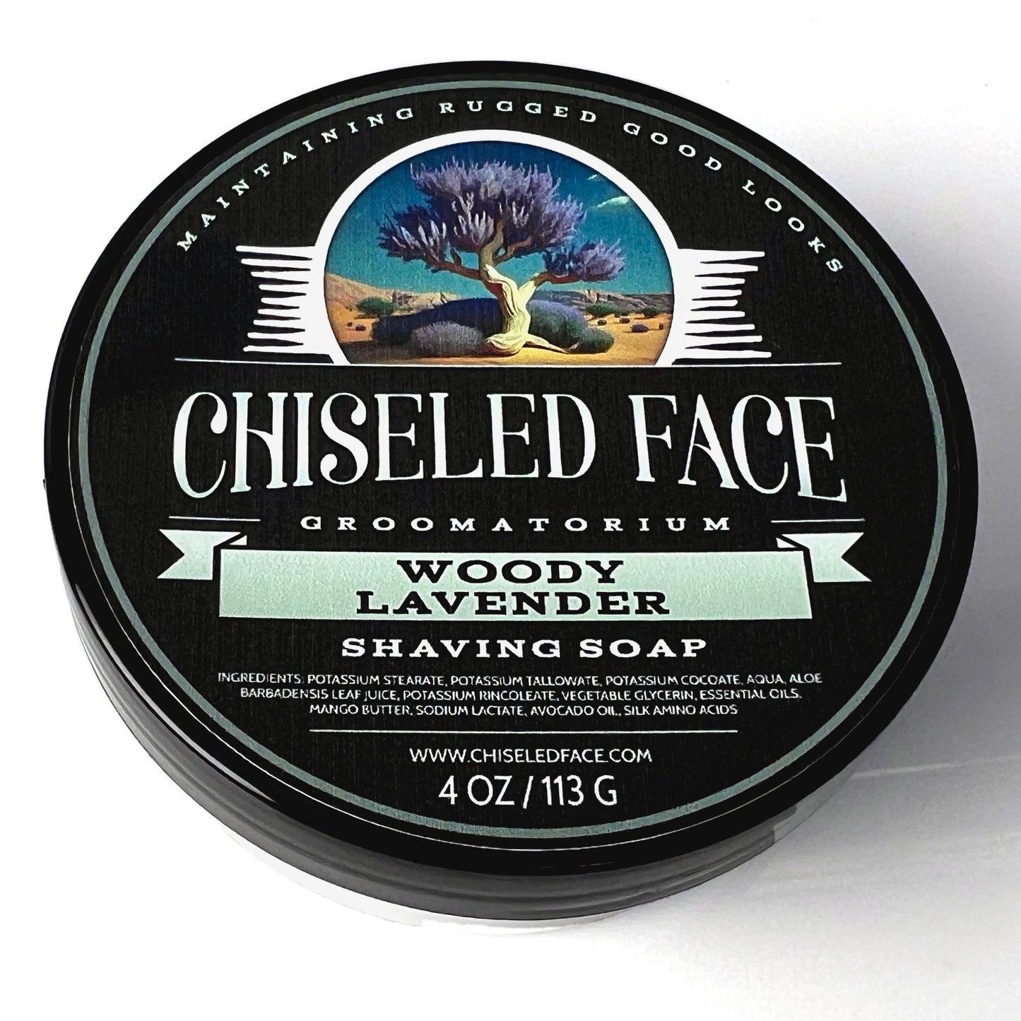 Woody Lavender Shave Soap