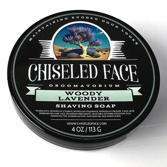 Woody Lavender Shave Soap