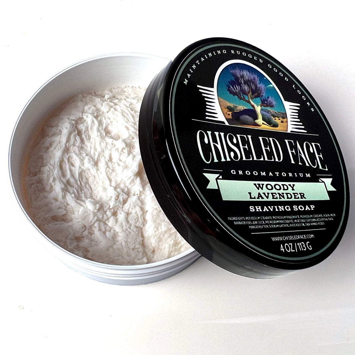 Woody Lavender Shave Soap