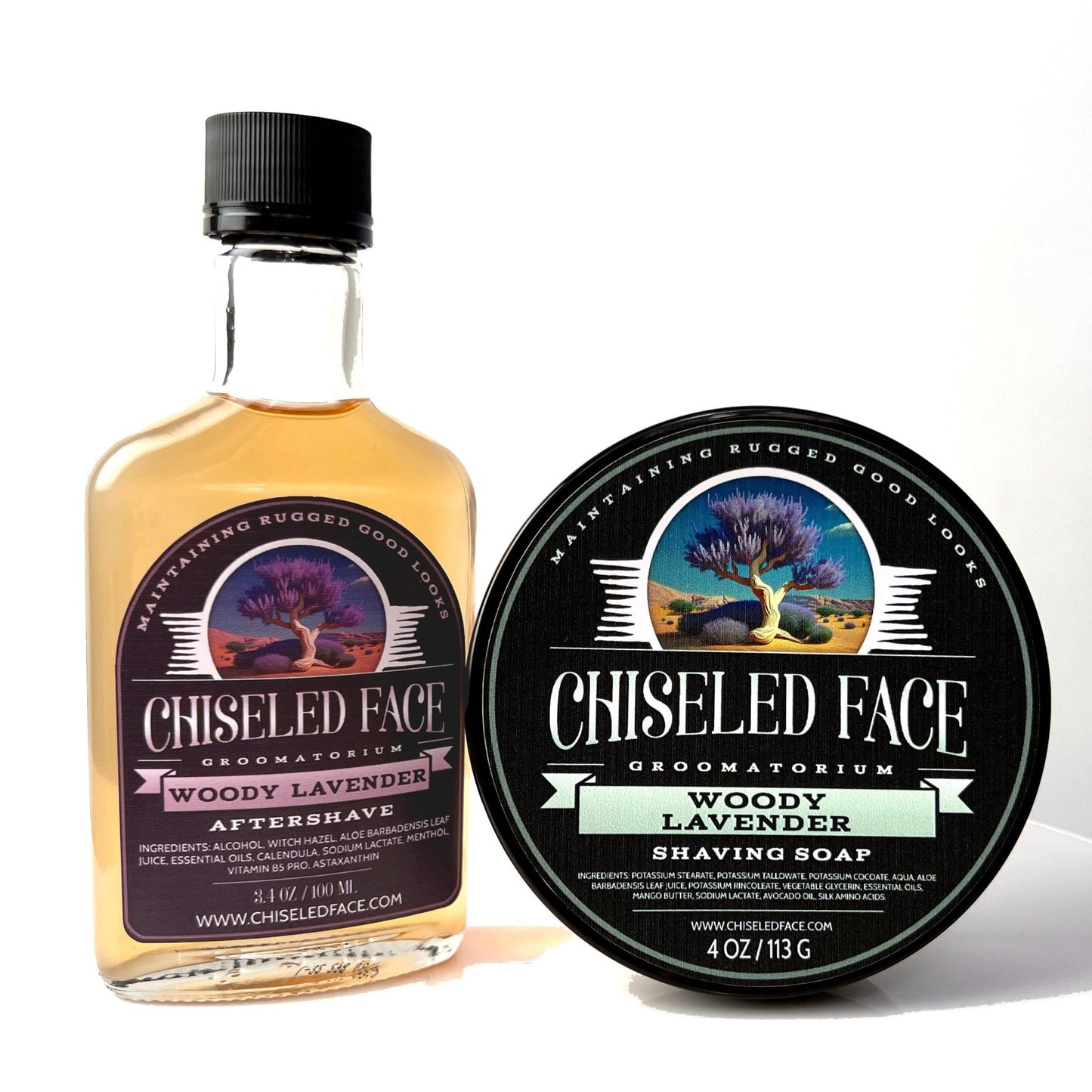 Woody Lavender Shave Soap